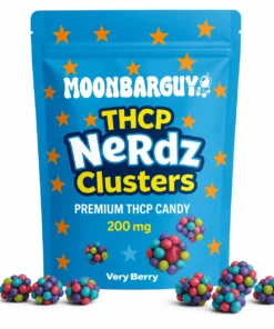 Nerdz VERY BERRY Clusters THCP Gummies 400MG UK